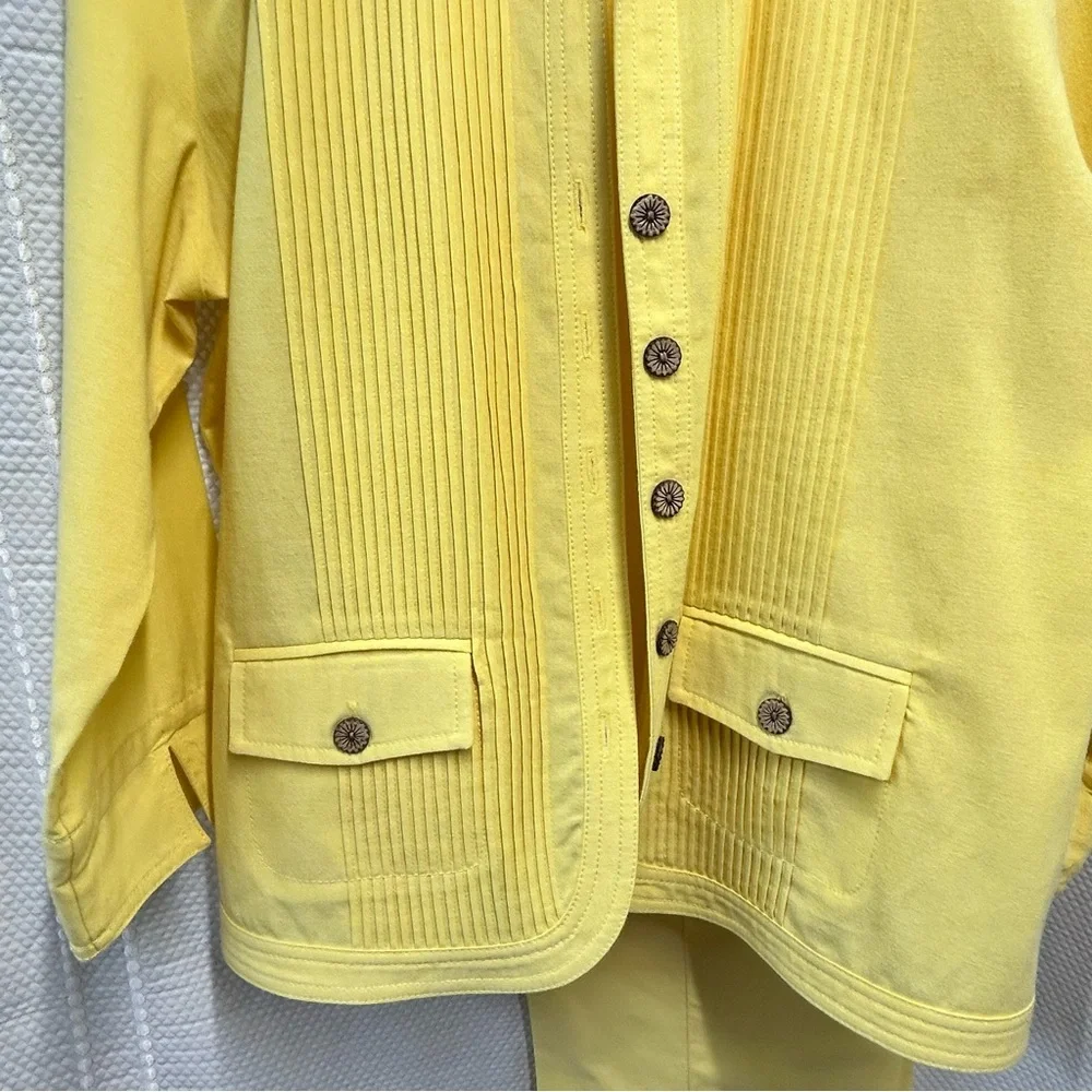 Draper's & Damon's Yellow‎ 3 pc set size medium